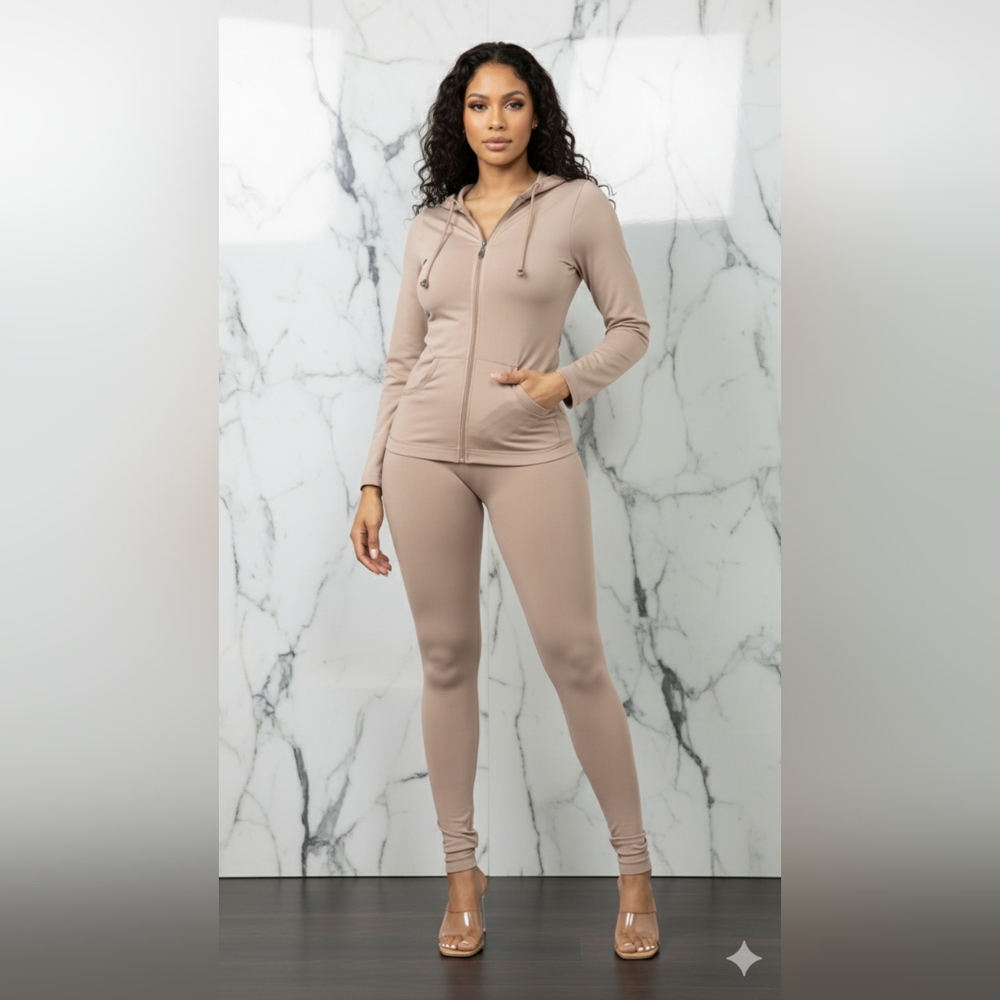 Women's Mocha Leggings Set